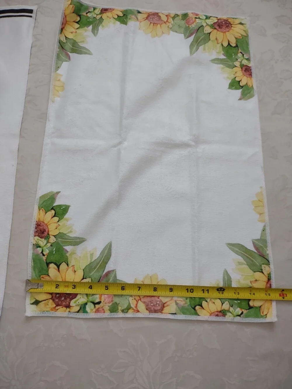 Art Sun Flower Watercolor Dish Towels Bathroom Kitchen Tea Towel